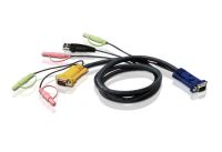 ATEN 2L-5305U KVM-kabel - 5m - Zwart