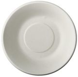 50 PAPSTAR GmbH 50 Schalen, suikerriet pure 380 ml Ø 15,5 cm · 4,6 cm wit