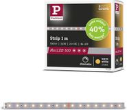 Paulmann 71234 MaxLED 500 LED-strip warm wit, enkele strip, 1 m, 3,6 W, 550 lm/m, 64 LED's/m, 2700K