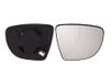 ALKAR Spiegelglas, Außenspiegel 6432178 rechts, konvex