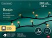 Lumineo Led basic 18 meter 240 LED zwart/soft gold