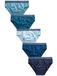 Next Jongens Set van 5 Slips van 100% Katoen - Blauw