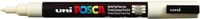 Posca Paintmarker Uni POSCA PC3M fijn - Ivoor - 6 stuks