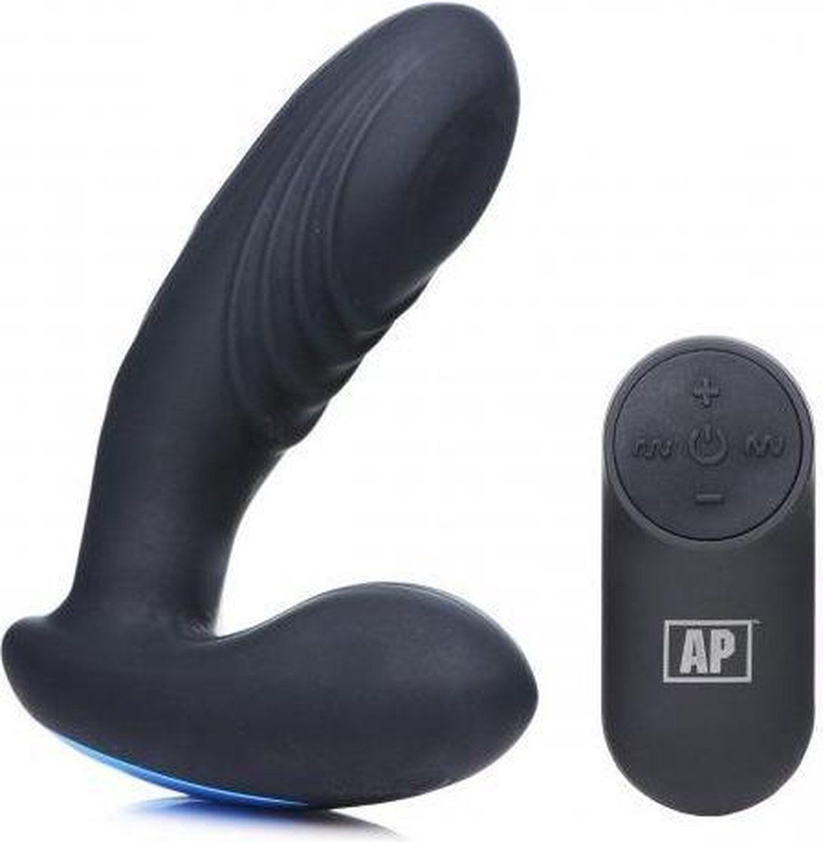 Alpha Pro Vibrador prostático Gopear-P con control remoto - Black