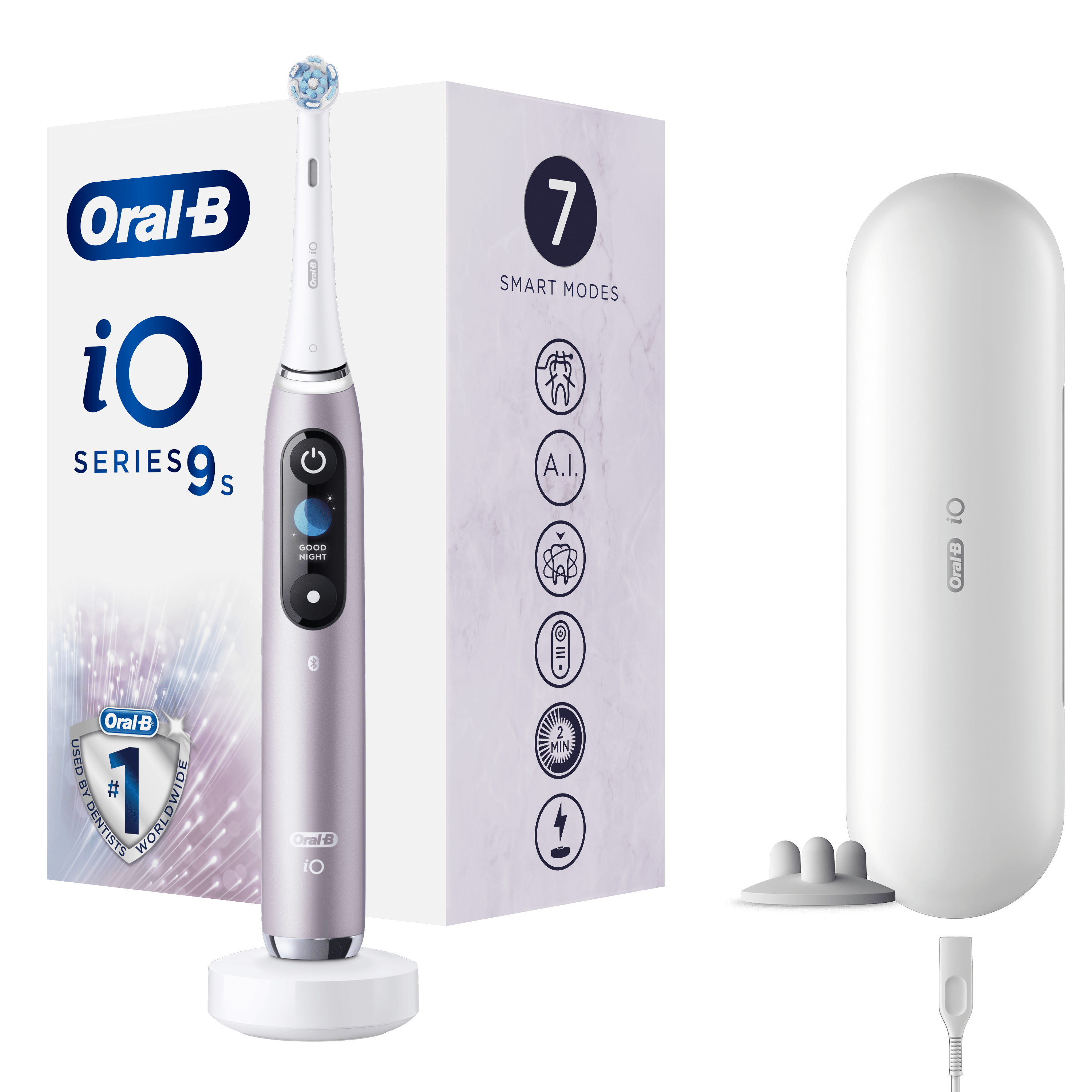 Oral-B iO - - Elektrische Tandenborstel Powered By wit, roze | Reviews door