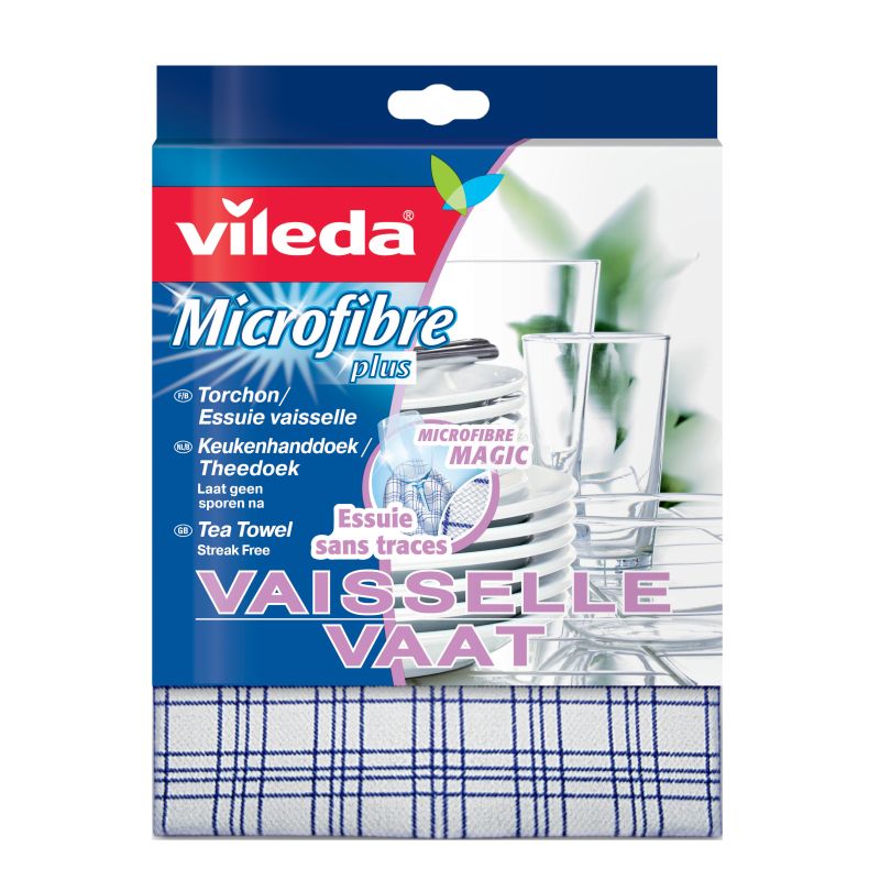 Vileda 4077 - Schoonmaakdoek - Microvezel - 1 stuk