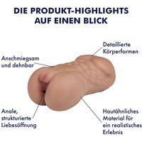 EIS Realistische masturbator, 17 cm