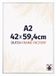 Dutch Frame Factory Cadre photo A2 42x59,4 cm Argent Mat - Aluminium
