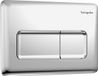 Hansgrohe IFrame Original Q Drukplaatvoor - dualflush - chroom