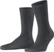 FALKE Run Rib Crew Sokken unisex grijs - maat 35-36