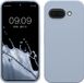 kwmobile telefoonhoesje geschikt voor Google Pixel 9a - Hoesje met siliconen coating - Smartphone case in mat lichtblauw