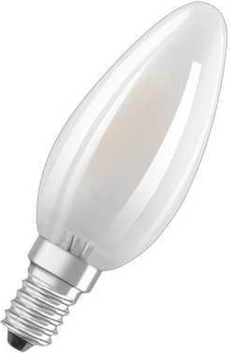 Osram Filament lamp - led kaars filament e14 2.8w/25w mat 827 dimbaar 250lumen - -