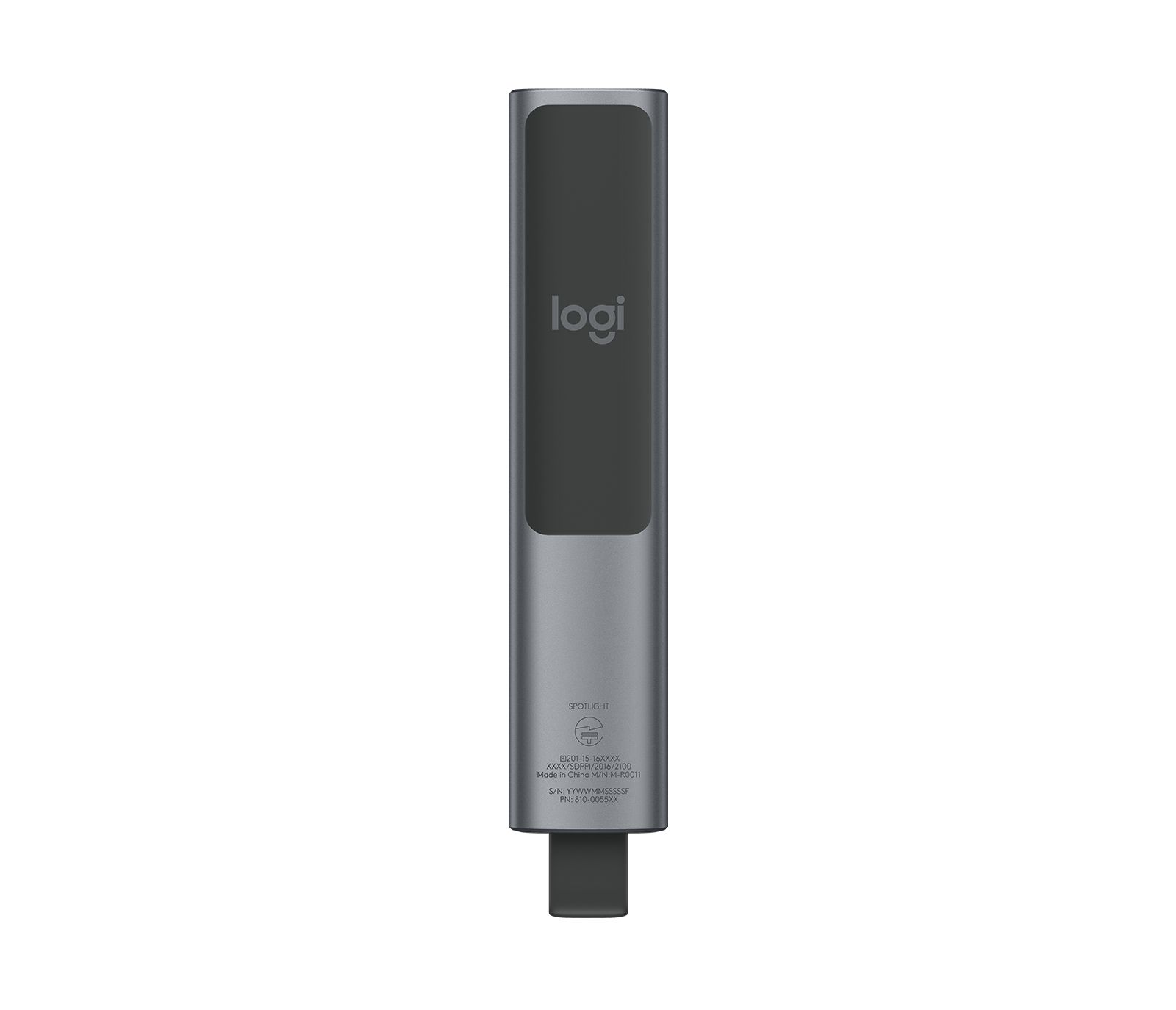 Logitech Spotlight Plus - Presenter - Grijs