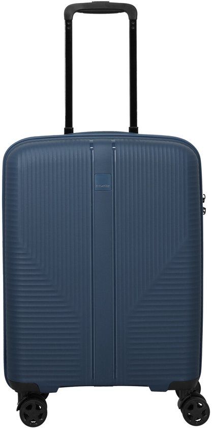 Travelite Air Stripe Small handbagage trolley 39x55x20cm blauw