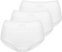 Sloggi Dames Maxi Slip 3-pack Double Comfort T Wit L (40)