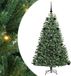 vidaXL Kunstmatige Inklapbare Kerstboom Groen 150 cm PVC en Metaal