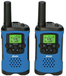 Alecto FR-115BW Walkie Talkie Set - 2-Pack - 8 Channels - 7km Range - Black/Blue
