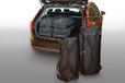Car-Bags.com B.V. Set de sacs de voyage adapté pour Volvo V60 II 2018-présent break Pro.Line noir Coffre