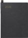 BRUNNEN Zakagenda Mod. 713 2026 | A7, leer, zwart