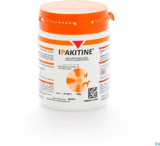 Ipakitine Vetoquinol Ipakitine - 180 g - Aanvullend voer voor honden en katten
