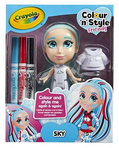 Crayola Kleur n Stijl Friends Sky - 8720077189386