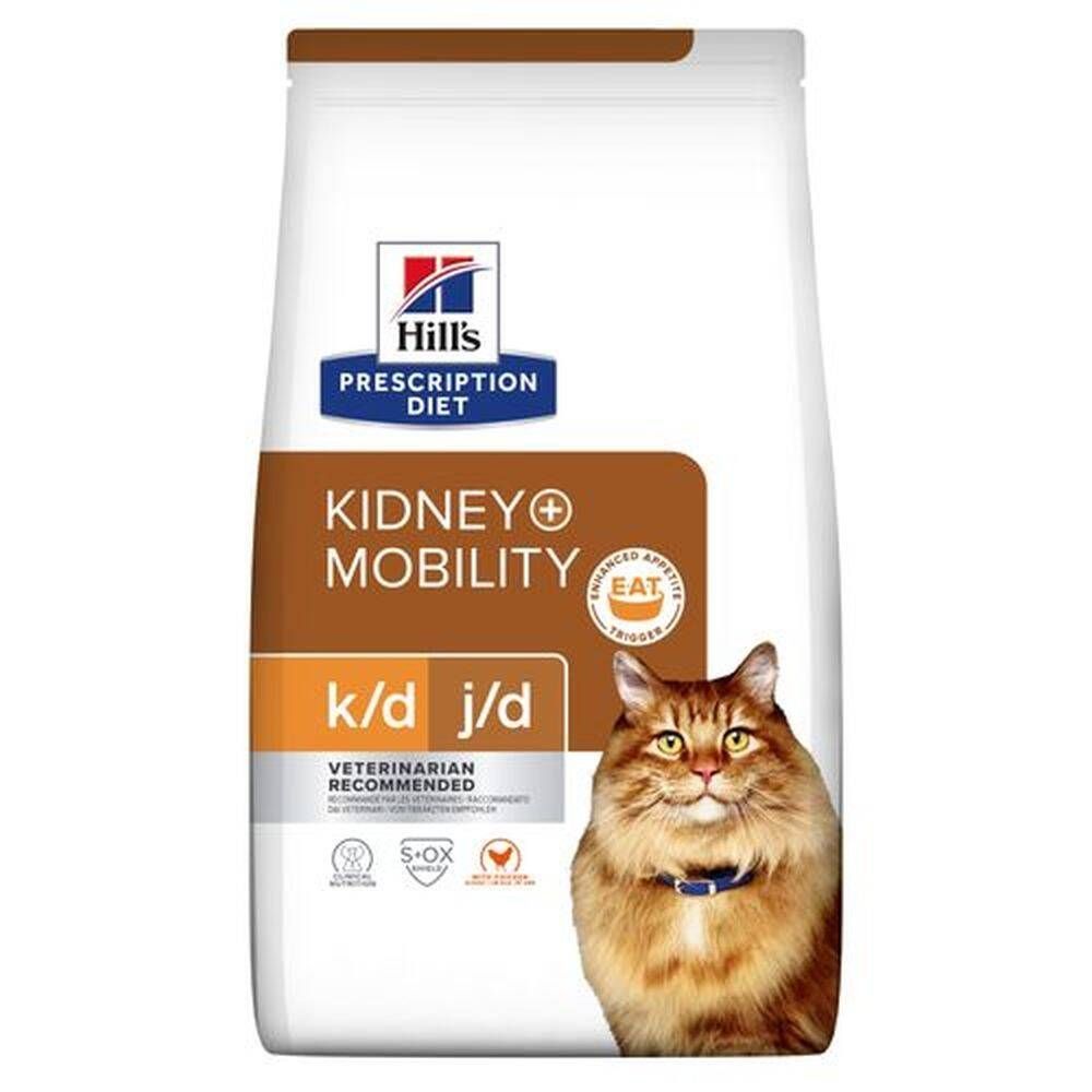 Hill's Prescription Diet Feline Kidney + Mobility K/D J/D 3 kg