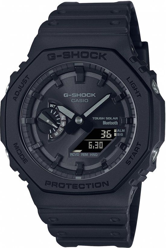 Casio G-Shock GA-B2100-1A1ER Classic Heren Horloge - Zwart - Solar - 45.5 mm