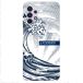 Starboard Coque de Téléphone Compostable Samsung Galaxy A32 - Vague bleue
