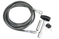 Reese Sleepkracht 7031600 Stalen Kabel en Ontvanger Lock, Regelmatig