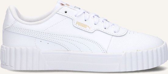 PUMA Carina 3.0 Dames Sneakers - PUMA White-PUMA Gold
