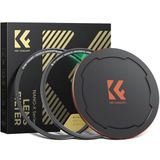 K&amp;F Concept K&F Concept Nano-Xcel 62 Mm Magnetisch Circulair Polarisatiefilter