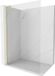 Mexen Kioto-X L Paroi de douche Walk-in 120 x 200 cm, transparent 10 mm, or brossé