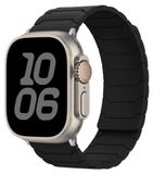 Merkloos Apple Watch Magnetische Band 42 mm 41 mm 40 mm 38 mm voor Mannen Vrouwen, Sterke Siliconen Magnetische Sport Lusbanden voor Apple Watch SE 2/SE/Series