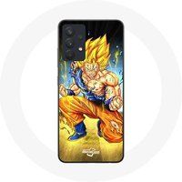 Maniacase Hoesje voor Samsung Galaxy A13 5G Songoku Dragon Ball Enervé Body