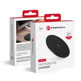 FORCELL Schnell Induktion Ladegerät (drahtloses Qi) Schnellladung 15W