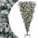 vidaXL - Omgekeerde Kunstmatige Scharnier Kerstboom 150 cm 150 LED's