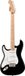 Squier Sonic Stratocaster, Linkshandig, Black MN - Elektrische gitaar - zwart
