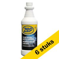 Aanbieding: Zep vloeibare ontstopper (6 x 1L)