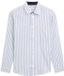 Tom Tailor - Chemise coupe droite à rayures - Taille XS - blanc bleu rayé