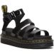 Dr. Martens Blaire sandaal voor dames, Zwarte Patent Lamper, 40.5 EU | Casual Sandalen