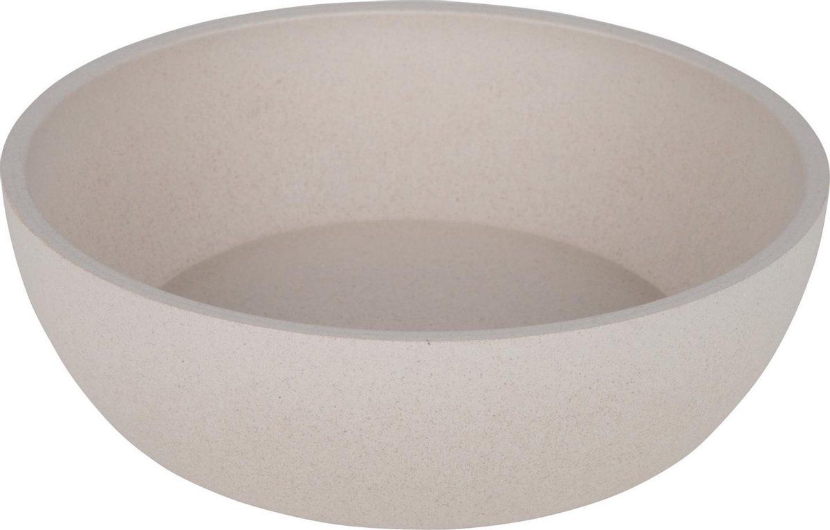 District 70 BAMBOO - Design voerbak voor honden - Beige Ø 17,5 cm | 1000ml
