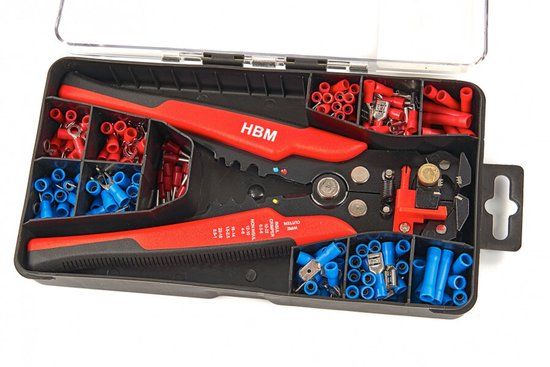 HBM Lemato 199 Delige Profi 4 in 1 Automatische Draadstriptang