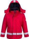 Portwest FR59 FR Antistatische Winterjas - Rood - XXL