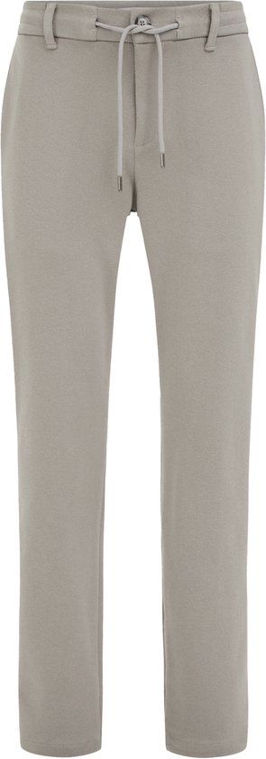 WE Fashion Heren slim fit chino van premium bi-stretch