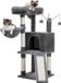 Merkloos / Sans marque EliteNest® Kattenkrabpaal Toren Grijs