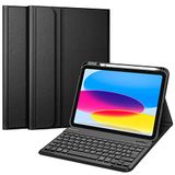 Fintie Frans AZERTY-toetsenbord voor iPad 10e generatie 2022 10,9 inch