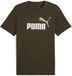 Puma Ess 2 Color No 1 T-shirt à manches courtes vert M homme