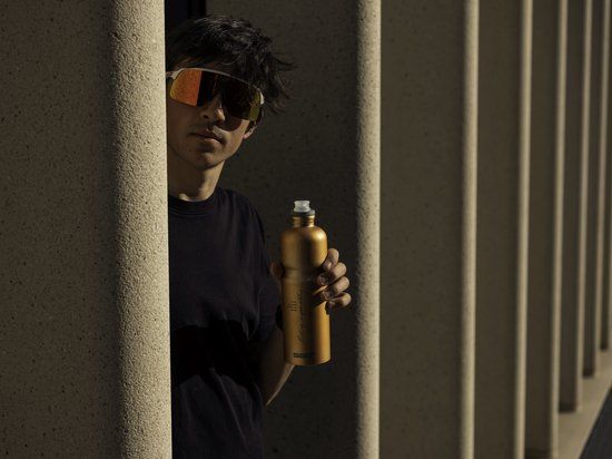 Move MyPlanet 0.75 L Copper Drinkfles - Aluminium - Koper