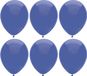Haza Ballonnen verjaardag feest - 200x stuks - marine blauw - 29cm