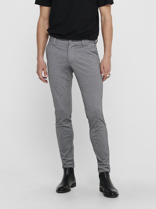 ONLY & SONS Onsmark Pant Gw 0209 Noos - Medium Grey Melange - W31/L30
